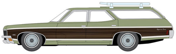 awsp177 b - 1970 Chevrolet Kingswood Estate in Green Mist with Woodgrain Side Panels