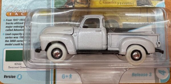 img 6011 - 1950 CHEVROLET 3100 PICK UP TRUCK - WHITE LIGHTNING BY JOHNNY LIGHTNING