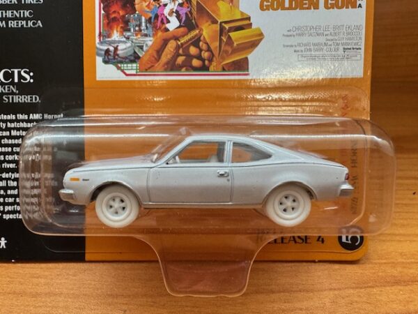 img 6015 - 1974 AMC HORNET - JAMES BOND - THE MAN WITH THE GOLDEN GUN - WHITE LIGHTNING