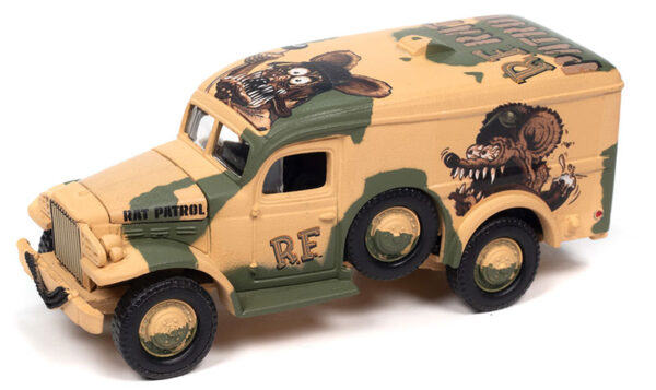 jlsp394 - Rat Fink - Dodge WC54 in Desert Camo