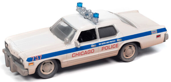 jlsp396 - Blues Brothers - Chicago Police - 1975 Dodge Monoco in White - Dirty Version