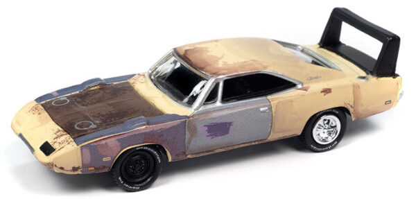 jlsp398 - Mystery Matinee - 1969 Dodge Charger Daytona in Y2 Yellow - Dirty Version