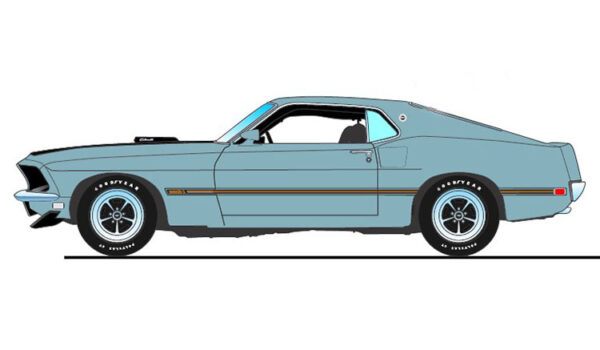 detail a1801885 3 - 1969 FORD MUSTANG 428 COBRA JET