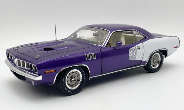 detail a1806135 1 - 1971 Plymouth Cuda 383- PLUM CRAZY PURPLE - LIMITED TO 350