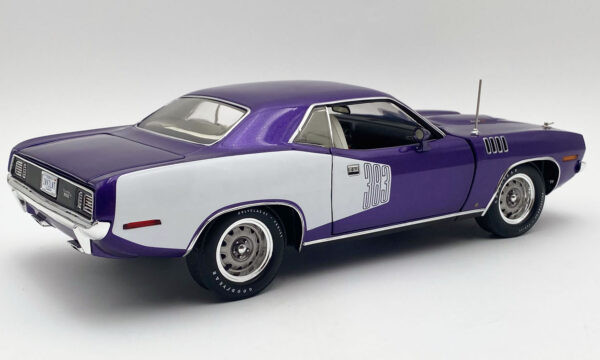detail a1806135 2 - 1971 Plymouth Cuda 383- PLUM CRAZY PURPLE - LIMITED TO 350