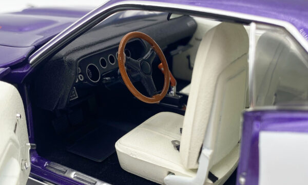 detail a1806135 3 - 1971 Plymouth Cuda 383- PLUM CRAZY PURPLE - LIMITED TO 350