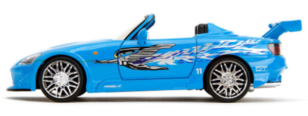 v2 35875 - 2001 Honda S2000 in Mia's Blue Design - Fast and Furious