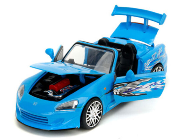 v3 35875 - 2001 Honda S2000 in Mia's Blue Design - Fast and Furious