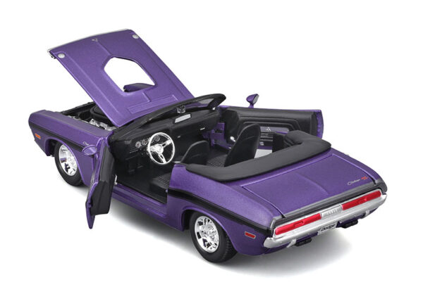 v4 31264mpr - 1970 Dodge Challenger R/T Convertible in Metallic Purple