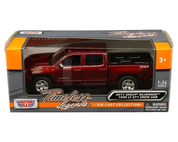 79348rd - 2017 Chevrolet Silverado 1500 LT Z71 Crew Cab – Timeless Legends (1:27 SCALE)