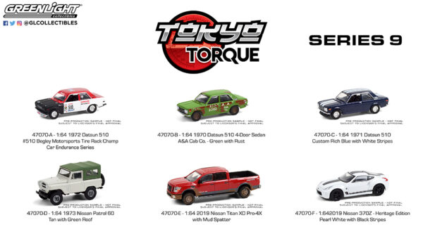 47070 1 64 tokyo torque 9 group b2b - 1970 Datsun 510 4-Door Sedan