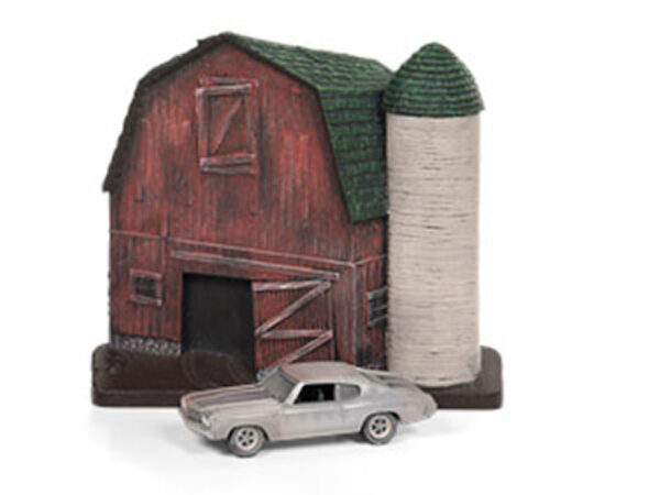 jldr004 1 - 1970 Chevrolet Chevelle SS- Barn Finds Façade Diorama