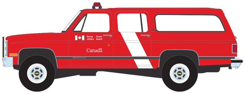1991 GMC Suburban - Canada Coast Guard 1 - 1991 GMC Suburban - Canada Coast Guard