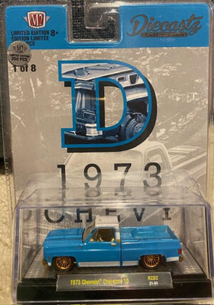 1973 Chevrolet Cheyenne 10 PICK UP TRUCK “D ” Baby Blue - Chase Gold
