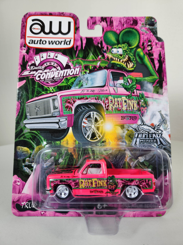 オートワールド Auto World 1978 Chevy Cheyenne 10 Rat Rod Fink
