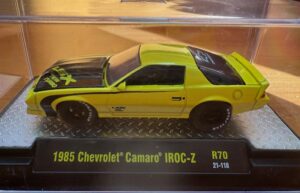 1985 CHEVROLET CAMARO IROC-Z - YELLOW BY M2 - NO BOX