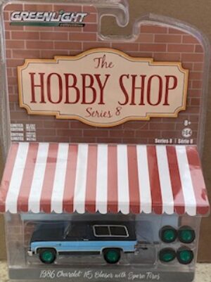 1986 CHEVROLET K5 BLAZER WITH SPARE TIRES- GREEN MACHINE VERSION