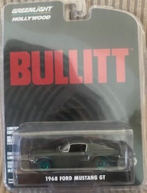 1968 Ford Mustang GT Fastback Solid Pack- Bullitt (1968)- GREEN MACHINE VERSION