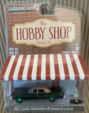 1965 Lincoln Continental with Women in a Dress- GREEN MACHINE VERSION