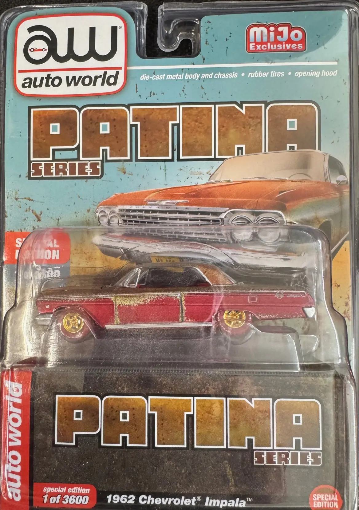 1962 CHEVROLET IMPALA CHASE CAR - PATINA SERIES BY MIJO EXCLUSIVE