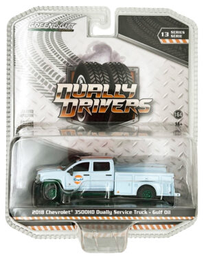 Gulf Oil - 2018 Chevrolet 3500HD Dually Service Truck- SPECIAL GREEN MACHINE VARIANT