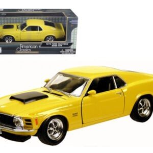 1970 Ford Mustang Boss 429 – Yellow Timeless Legends