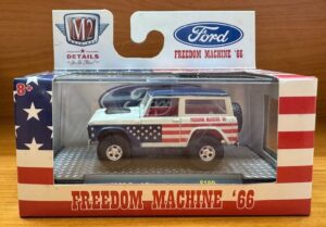 1966 FORD BRONCO W/STARS & STRIPES GRAPHICS BY M2 - FREEDOM MACHINE