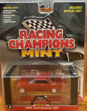 1965 FORD GALAXIE 500 9 RED BY RACING CHAMPIONS MINT