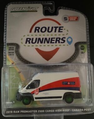 2019 RAM PROMASTER 2500 CARGO HIGH ROOF- CANADA POST- GREEN MACHINE VERSION
