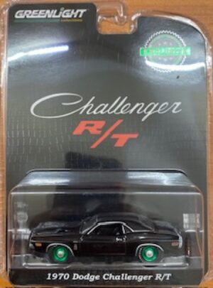 1970 Dodge Challenger R/T (Black)- GREEN MACHINE