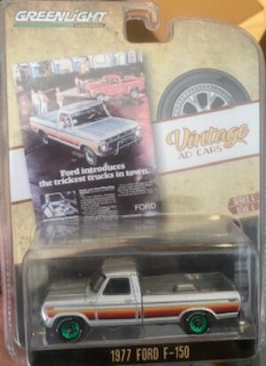 1977 FORD F150 PICK UP TRUCK - VINTAGE AD CARS SERIES 4 -SPECIAL GREEN MACHINE VERSION
