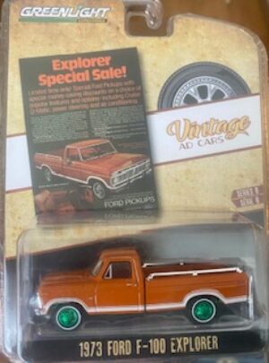 1973 Ford F-100 Explorer Special  -"Explorer Special Sale!" -SPECIAL GREEN MACHINE VERSION