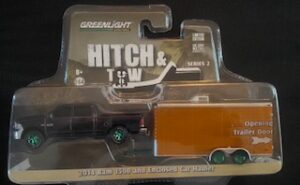 2014 RAM 1500 & ENCLOSED CAR HAULER- SPECIAL GREEN MACHINE VERSION