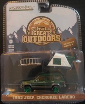 1992 JEEP CHEROKEE LAREDO- SPECIAL GREEN MACHINE VERSION