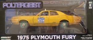 1975 Plymouth Fury Poltergeist (1982)- Crescent Cab Co-SPECIAL GREEN MACHINE VERSION