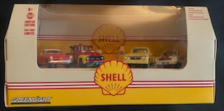 GREENLIGHT DIORAMA 6 PIECE SET- SPECIAL GREEN MACHINE VERSION 58055 1 - GREENLIGHT DIORAMA 6 PIECE SET- SPECIAL GREEN MACHINE VERSION 58055