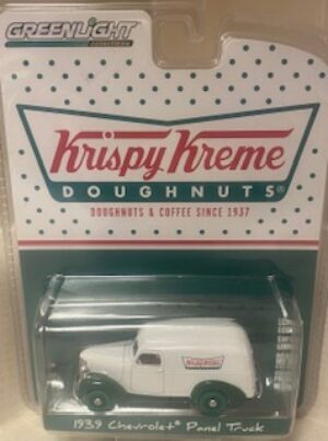 1939 CHEVROLET PANEL TRUCK- KRISPY KREME DOUGHNUTS & COFFEE- SPECIAL GREEN MACHINE VERSION