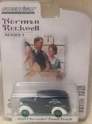 1939 Chevrolet Panel Truck- NORMAN ROCKWELL- SPECIAL GREEN MACHINE VERSION