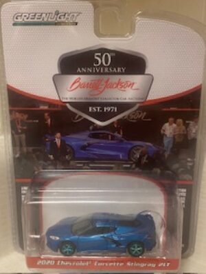 2020 Chevrolet Corvette C8 Stingray 2LT (Lot #1259) in Rapid Blue with Black Interior- SPECIAL GREEN MACHINE CHASE