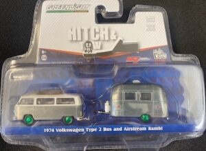 1974 VOLKSWAGEN TYPE 2 BUS AND AIRSTREAM BAMBI- GREEN MACHINE