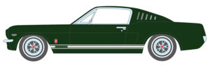 1965 Ford Mustang 2+2 GT in Ivy Green