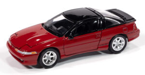 1990 Eagle Talon TSi in Flash Red with Gloss Black Roof and Trunk