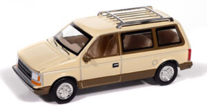 1987 Plymouth Voyager in Light Cream Two-Tone with Golden Bronze