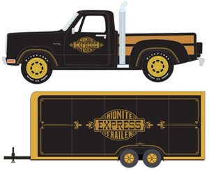 1978 Dodge Midnite Express with Enclosed Car Trailer in Black