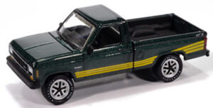 1987 Ford Ranger STX in Alpine Green with Gold STX Stripes