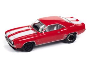1969 Chevrolet Camaro Z28 in Red with White Stripes