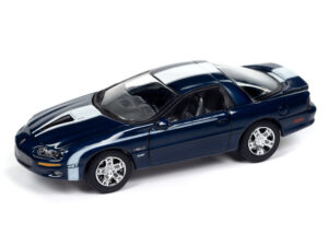2002 Chevrolet Camaro ZL1 in Metallic Blue with White Stripes-Nickey