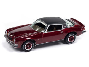 1975 Chevrolet Camaro in Dark Red Poly with Flat Black Roof