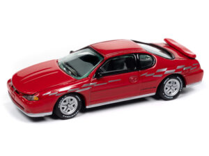 2000 Chevrolet Monte Carlo SS in Torch Red with Checkered Side Stripe