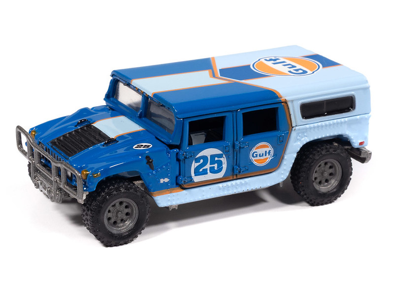 2006 Hummer H1 in Gulf Dark Blue with Orange Graphics - Off Road-Gulf Oil 1 - 2006 Hummer H1 in Gulf Dark Blue with Orange Graphics - Off Road-Gulf Oil